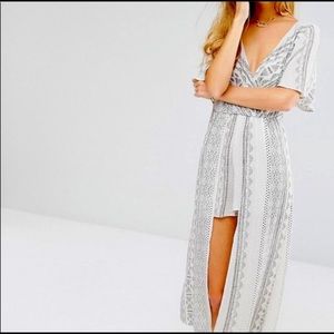 Pull&Bear Hi/Low shorts romper